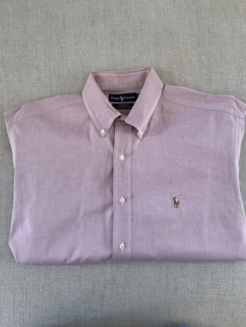 Polo Ralph Lauren Vintage Yarmouth Pinpoint Oxford Button L